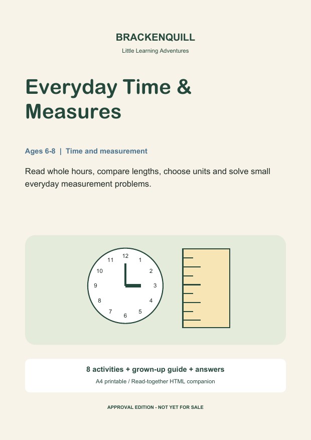 Everyday Time & Measures cover