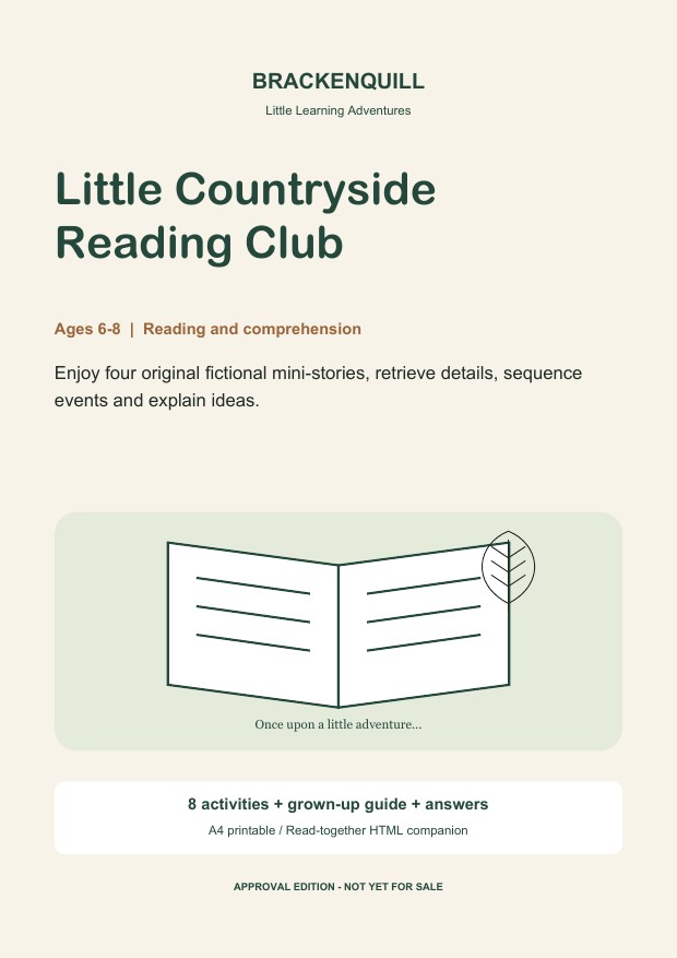 Little Countryside Reading Club cover